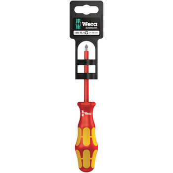 Wera 1165 i PZ/S SB VDE Kraftform Plus Pozi/Slotted Screwdriver