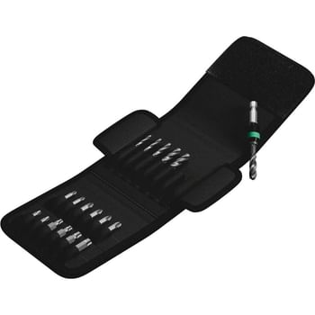 Wera 19 Piece 1/4" Hex Shank HSS Drill and Screwdriver Bit Set