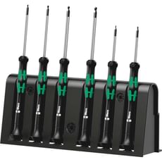 Wera 6 Piece 2052/6 Kraftform Screwdriver Set
