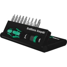 Wera 10 Piece Kraftform Kompakt 12 Screwdriver Bit Set