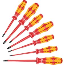 Wera 160ISS 7 Piece Kraftform Plus Slimline Screwdriver Set