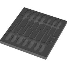 Wera Empty Foam Insert Tray for 9711 Screwdriver Set
