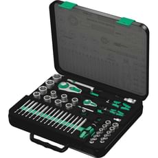 Wera 8100 SA/SC2 Zyklop 43 Piece 1/4" and 1/2" Drive Ratchet Set Wera 8100 SA/SC2 Zyklop 43 Piece 1/4" and 1/2" Drive Ratchet Set