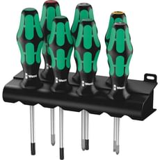 Wera 7 Piece Kraftform Plus 335/350/367/7 Screwdriver Set