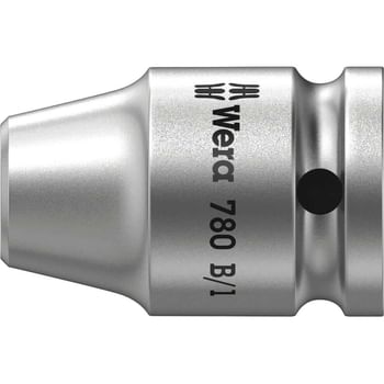 Wera 780B/1S Extra Strong 3/8" Square Drive to 1/4" Hex Screwdriver Bit Holder