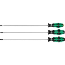 Wera 3 Piece Kraftform Long Series Screwdriver Set