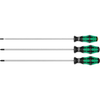 Wera 3 Piece Kraftform Long Series Screwdriver Set