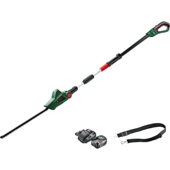 Bosch UNIVERSALHEDGEPOLE P4A 18v Cordless Telescopic Pole Hedge Trimmer 430mm