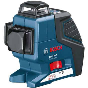 Bosch GLL 3-80P Multi Line Self Levelling Laser Level + BM1 Wall Mount
