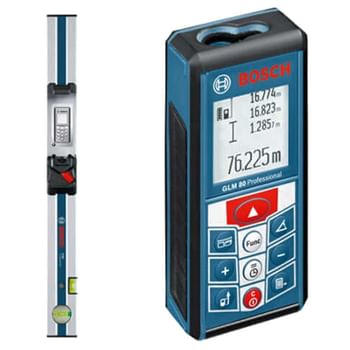 Bosch GLM 80 Distance Laser Measure and Rail