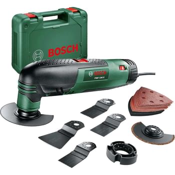 Bosch PMF 190 E All Rounder 3 In 1 Oscillating Multi Tool Set