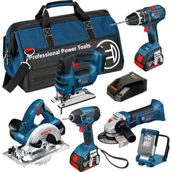 Bosch BAG+6DS 18v Cordless Dynamic Series 6 Piece Kit