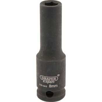 Draper Expert 3/8" Drive Hi Torq Deep Hexagon Impact Socket Metric