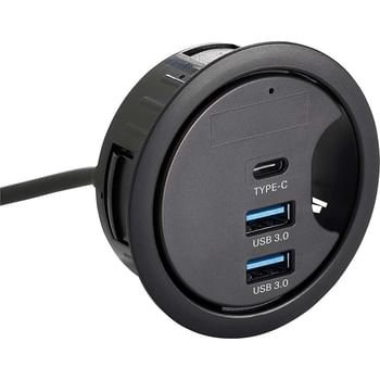 Draper 3 Port In Desk USB Hub