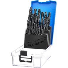 Draper 25 Piece Black Oxide Coated HSS Drill Bit Set  Draper 25 Piece Black Oxide Coated HSS Drill Bit Set