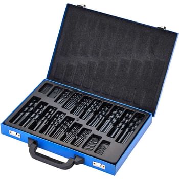 Draper 170 Piece Black Oxide Coated HSS Drill Bit Set