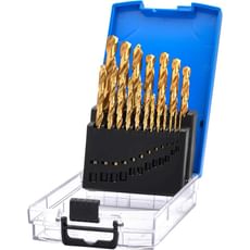 Draper 19 Piece HSS TiN Drill Bit Set  Draper 19 Piece HSS TiN Drill Bit Set