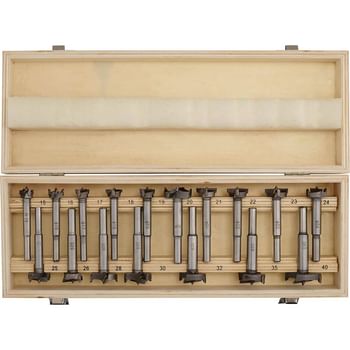 Draper 17 Piece Forstner Drill Bit Set