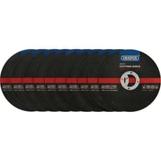 Draper Inox Flat Metal Cutting Discs Pack of 10