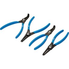 Draper Expert 4 Piece Internal and External Circlip Pliers Set Draper Expert 4 Piece Internal and External Circlip Pliers Set