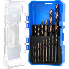 Draper 15 Piece HSS Turbo Titanium Drill Bit Set  Draper 15 Piece HSS Turbo Titanium Drill Bit Set