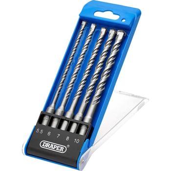 Draper 5 Piece SDS Plus Drill Bit Set