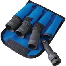 Draper Expert 4 Piece 1/2" Drive Double Ended Wheel Nut Socket Set