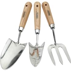 Draper Expert 3 Piece Stainless Steel Hand Fork and Trowel Set