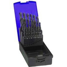 Format 25 Piece HSS Jobber Drill Bit Set