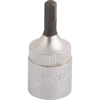 Elora 1/4" Drive Hexagon Socket Bit Metric
