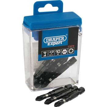 Draper Expert Pozi Impact Screwdriver Bits