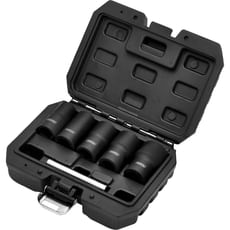 Draper 6 Piece 1/2" Drive Impact Wheel Nut Socket Set