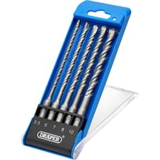 Draper 5 Piece SDS Plus Centric Drill Bit Set Draper 5 Piece SDS Plus Centric Drill Bit Set