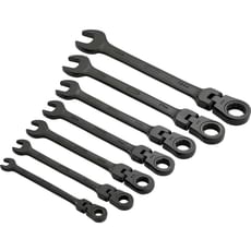 Draper 7 Piece Combination Flexible Heads Ratchet Spanner Set