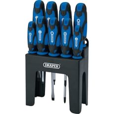 Draper 9 Piece Soft Grip Screwdriver Set