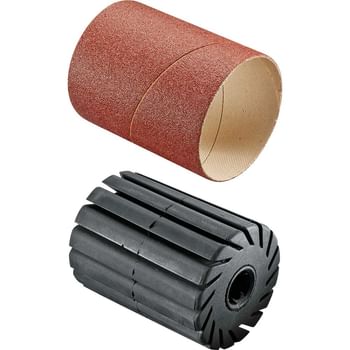 Bosch AS 60 80g Sanding Sleeve and Holder for PRR 250 ES Sanding Sleeve