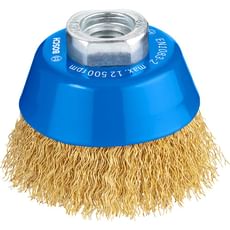 Bosch 0.3mm Crimped Brass Coated Wire Cup Brush