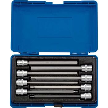 Draper 8 Piece 3/8" Drive Extra Long Hexagon Socket Bit Set