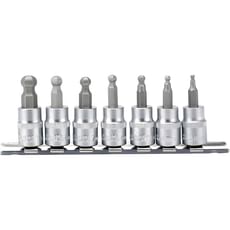 Draper 7 Piece 3/8" Drive Ball End Hexagon Socket Bit Set