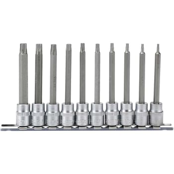 Draper 10 Piece 3/8" Drive Long Torx Socket Bit Set