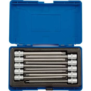 Draper 10 Piece 3/8" Drive Extra Long Torx Socket Bit Set