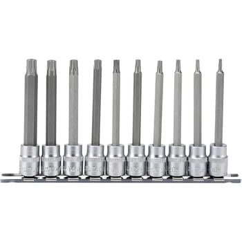 Draper 10 Piece 3/8" Drive Long Torx Socket Bit Set