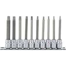 Draper 10 Piece 3/8" Drive Long Torx Socket Bit Set Draper 10 Piece 3/8" Drive Long Torx Socket Bit Set