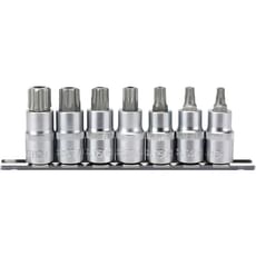 Draper 10 Piece 1/2" Drive Security Torx Socket Bit Set Draper 10 Piece 1/2" Drive Security Torx Socket Bit Set