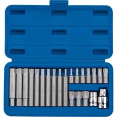 Draper 22 Piece 3/8" and 1/2" Drive Ribe Socket and Bit Set Draper 22 Piece 3/8" and 1/2" Drive Ribe Socket and Bit Set