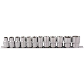 Draper 12 Piece 1/2" Drive Hex Socket Set Metric