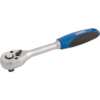 Draper 3/8" Drive 72 Tooth Reversible Soft Grip Ratchet
