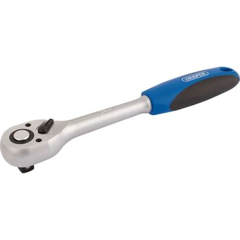 Draper 1/2" Drive 72 Tooth Reversible Soft Grip Ratchet