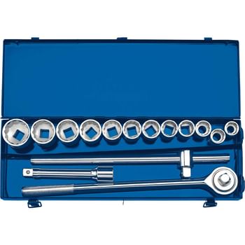 Draper 15 Piece 3/4" Drive Bi Hex Socket Set Metric