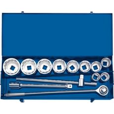 Draper 13 Piece 3/4" Drive Bi Hex Socket Set Metric Draper 13 Piece 3/4" Drive Bi Hex Socket Set Metric